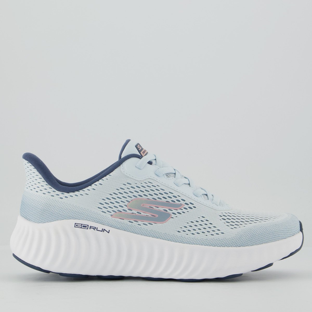 Tênis Skechers Go Run Now Feminino Azul Claro