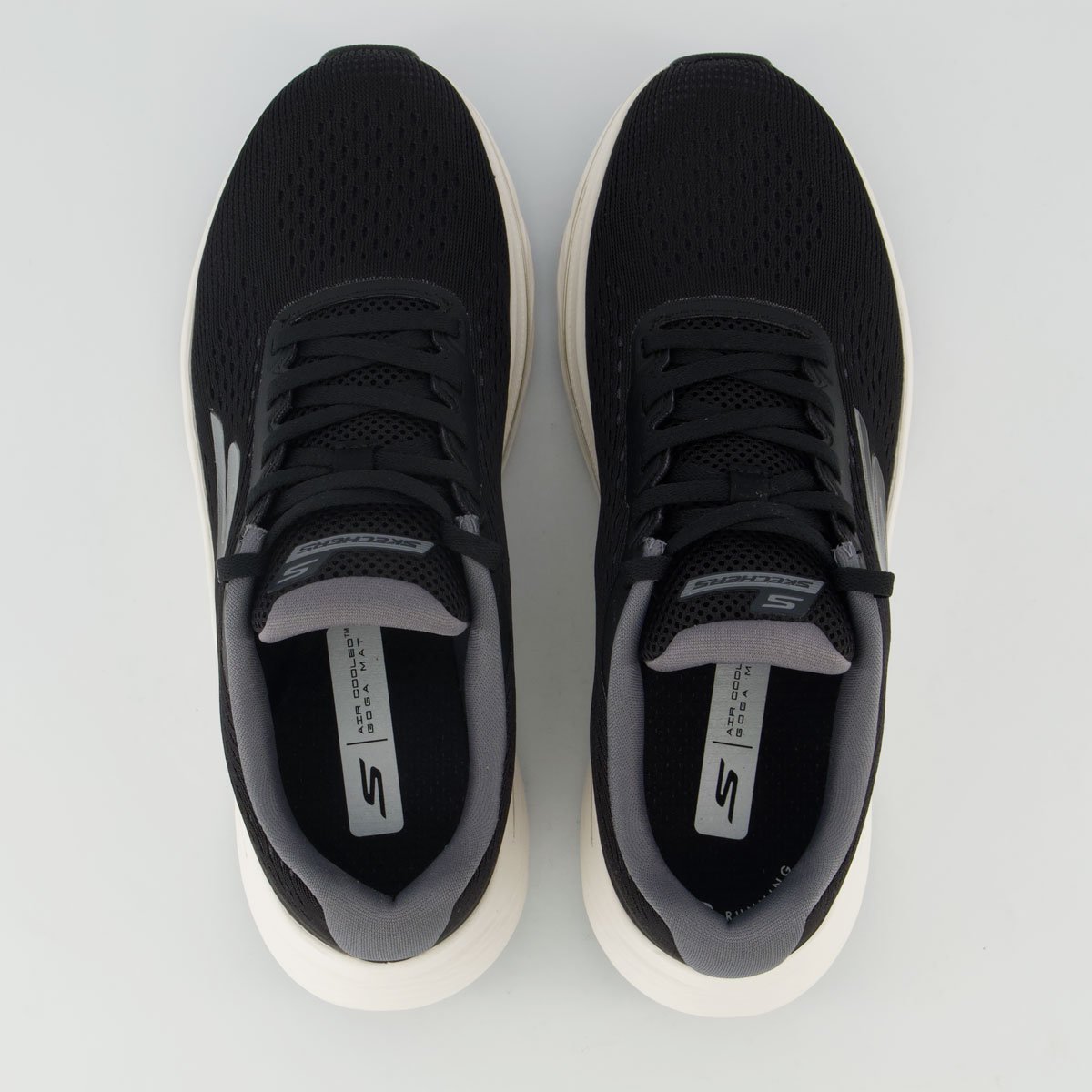 Tênis Skechers Go Run Consistent 3 Feminino Preto e Branco Branco 4