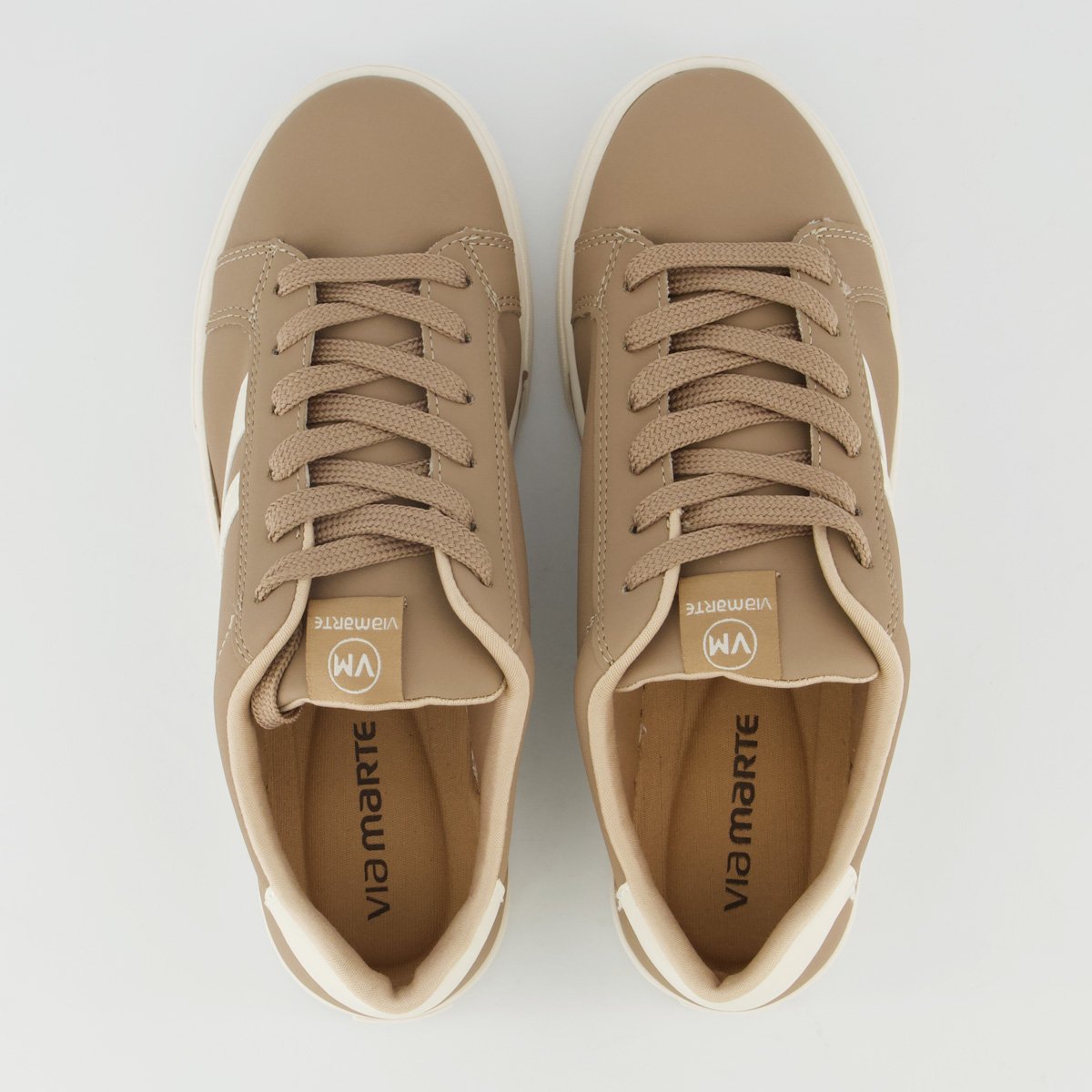 Tênis Via Marte V016 Feminino Marrom Marrom 4