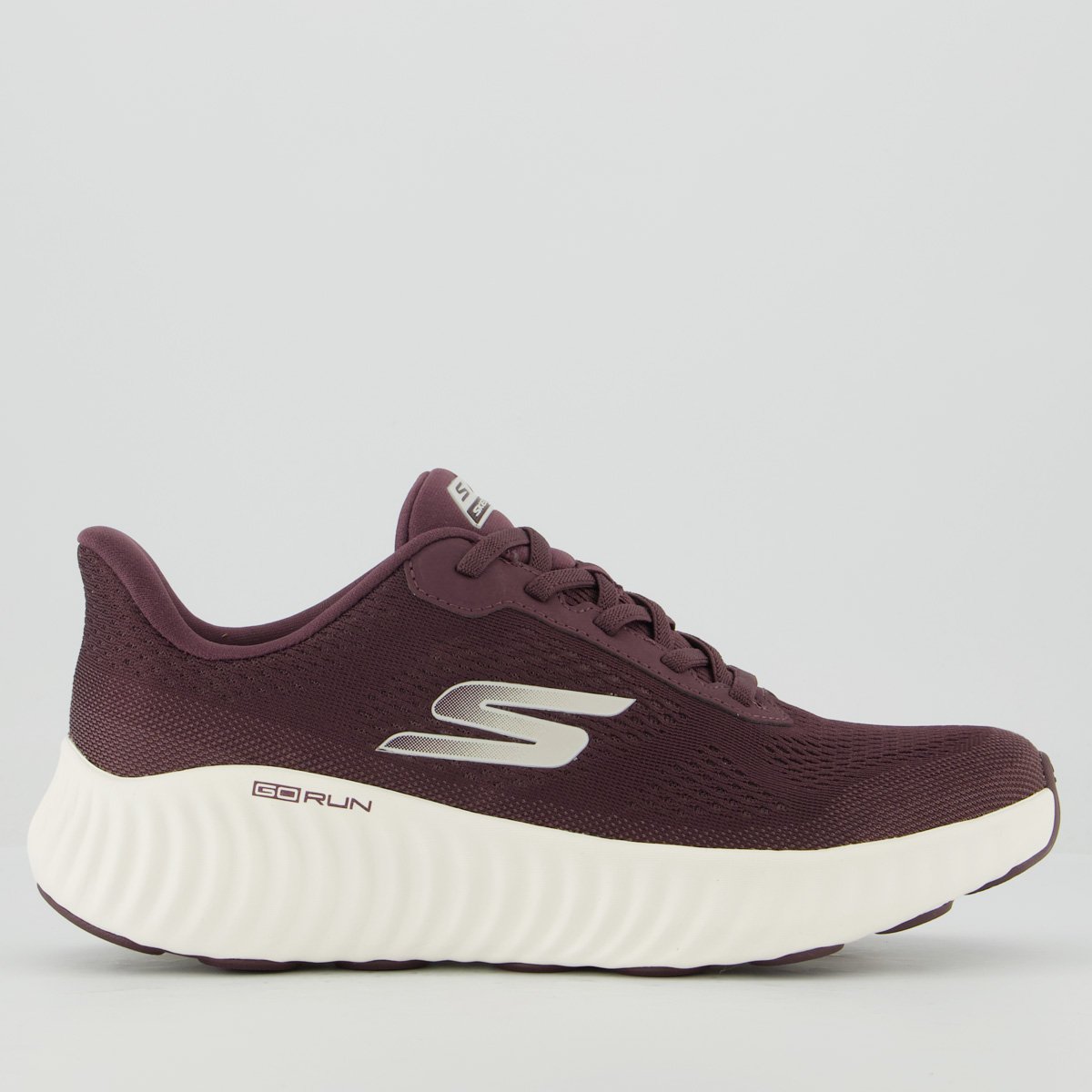 Tênis Skechers Go Run Now Feminino Bordô