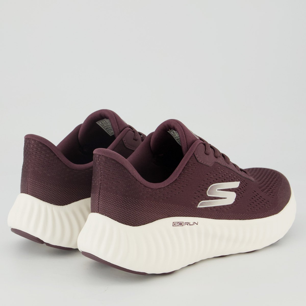 Tênis Skechers Go Run Now Feminino Bordô Vermelho 3