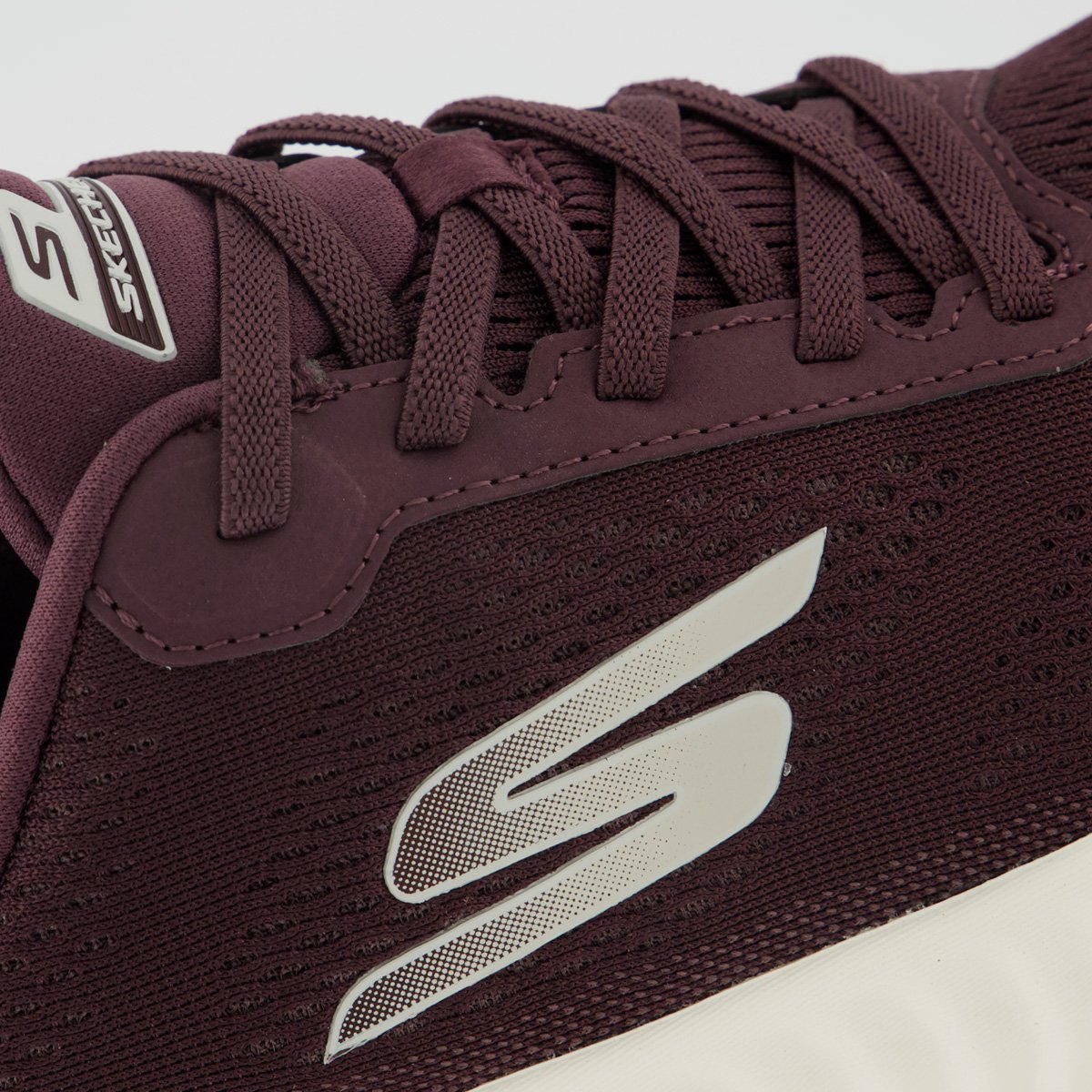 Tênis Skechers Go Run Now Feminino Bordô Vermelho 7