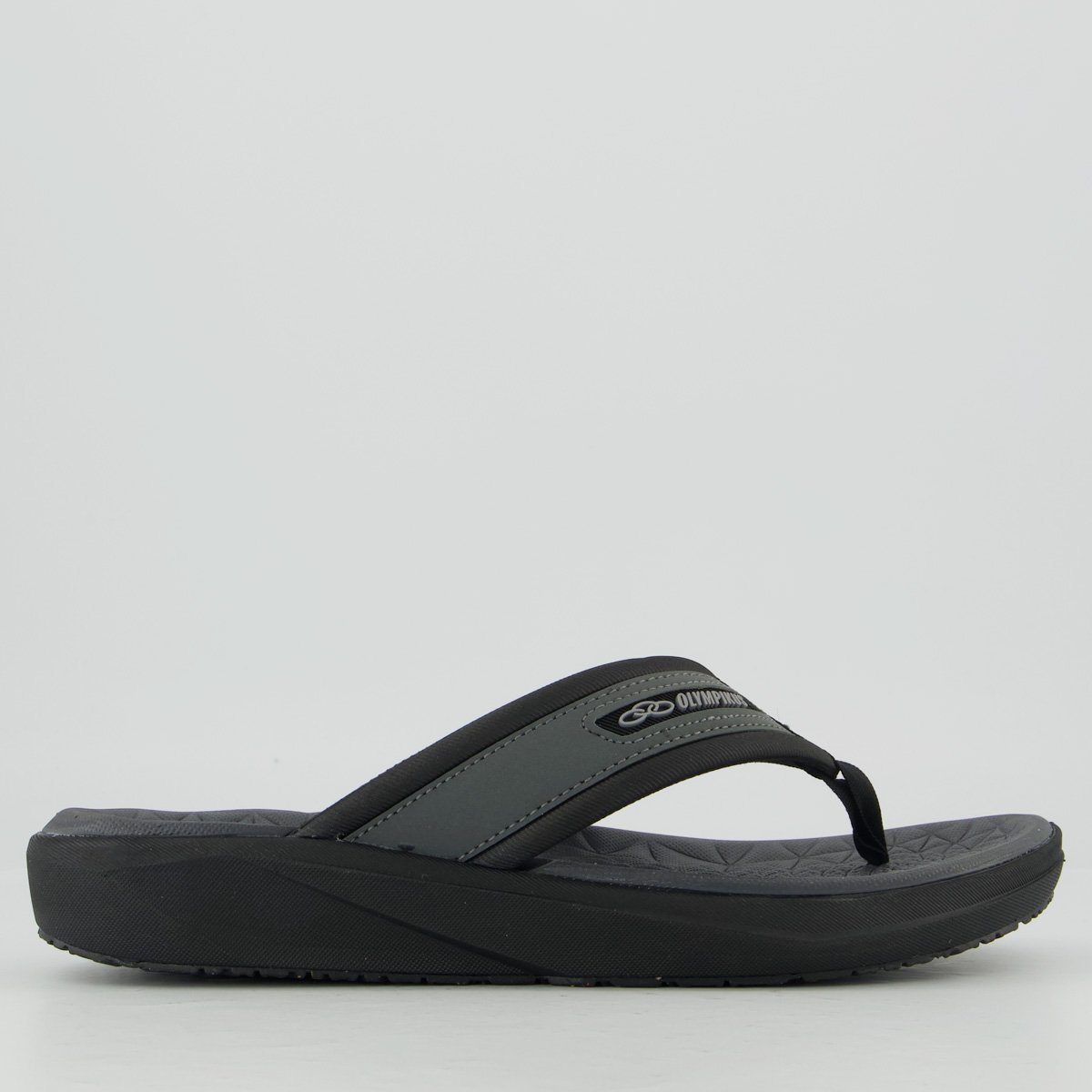 Chinelo Olympikus 921 Plus Cinza e Preto Cinza/Preto 2