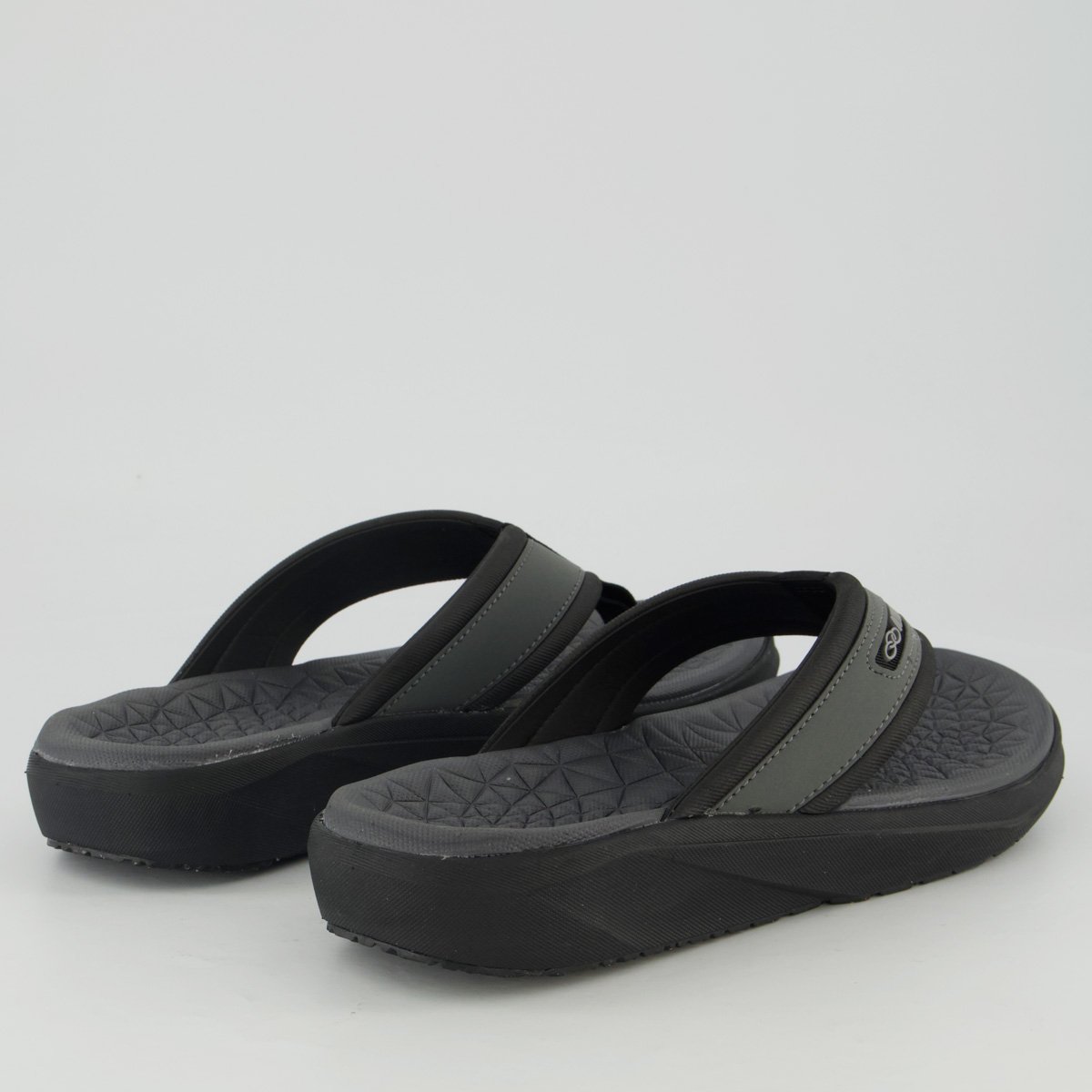 Chinelo Olympikus 921 Plus Cinza e Preto Cinza/Preto 4