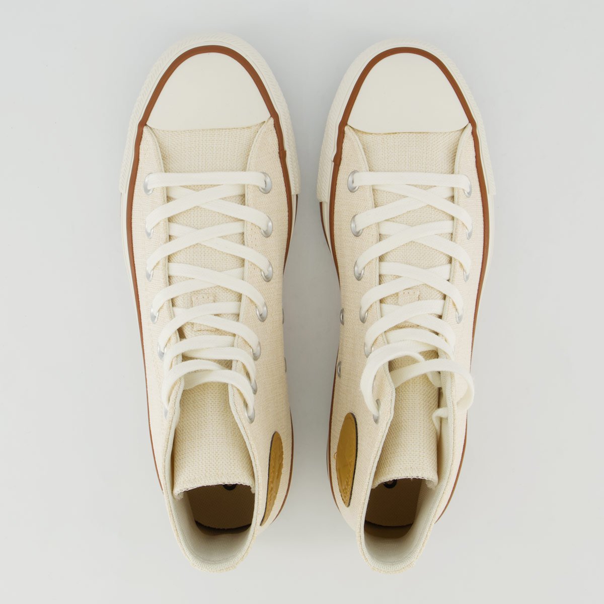Tênis Converse All Star Chuck Taylor Linho Cano Alto Feminino Off White Off White 4