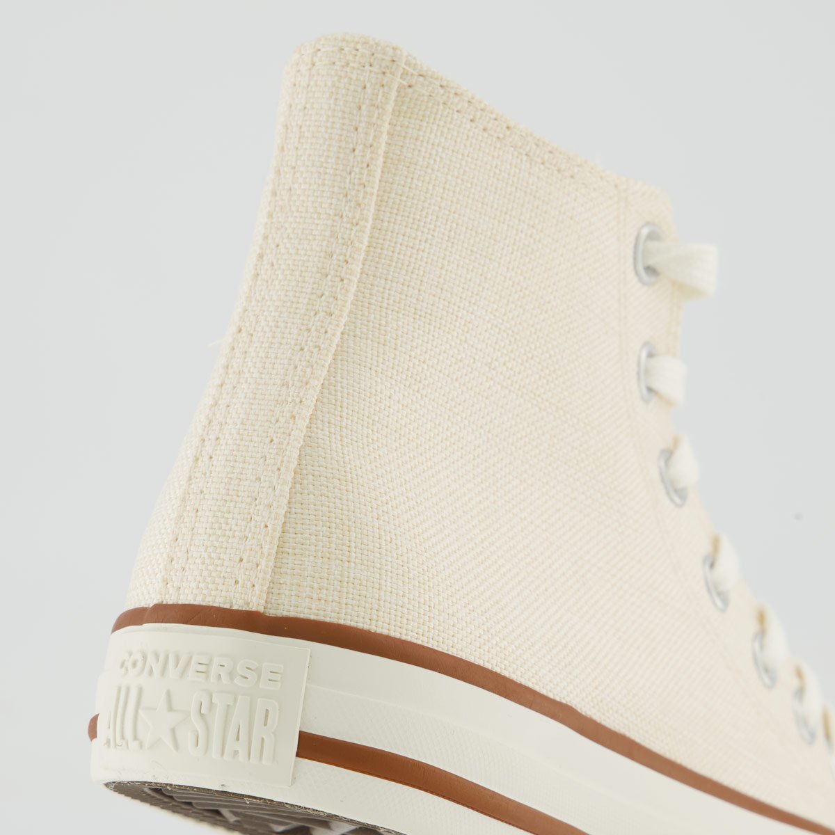 Tênis Converse All Star Chuck Taylor Linho Cano Alto Feminino Off White Off White 6
