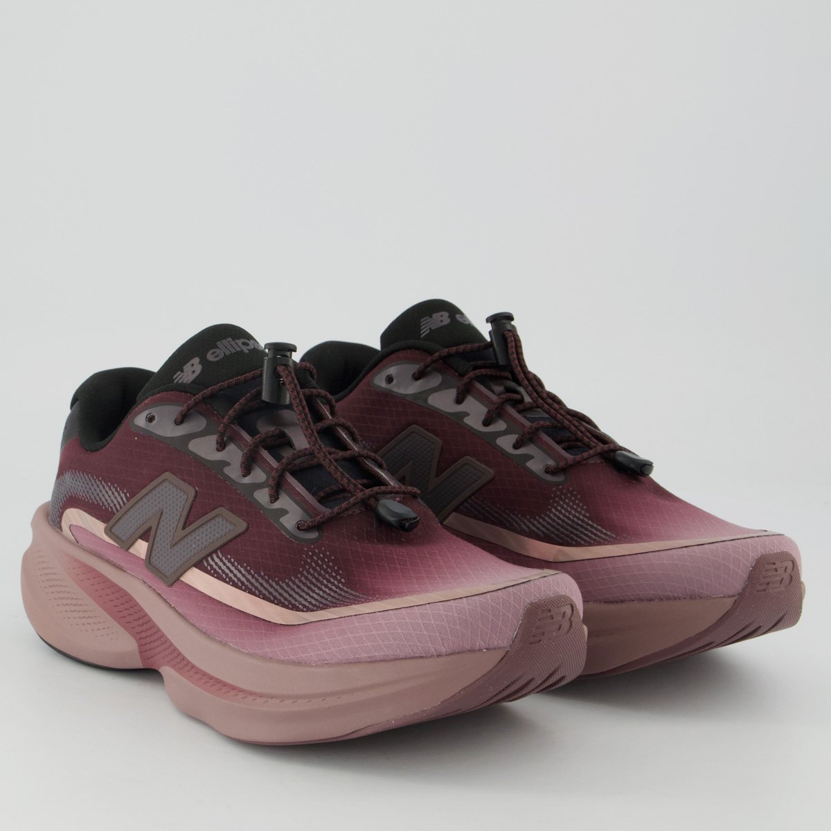 Tênis New Balance Fresh Foam Ellipse Feminino Bordô Vermelho 2