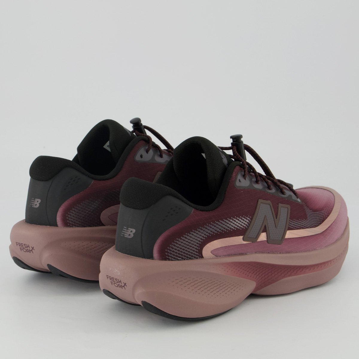 Tênis New Balance Fresh Foam Ellipse Feminino Bordô Vermelho 3
