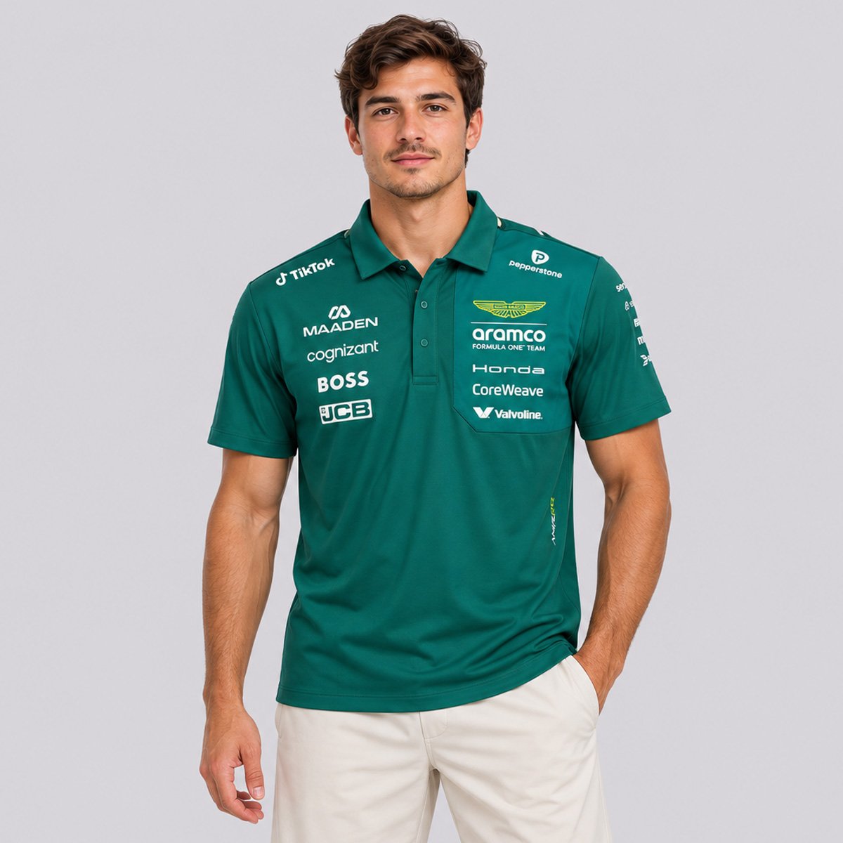 Polo Puma Aston Martin Replica Tee Verde