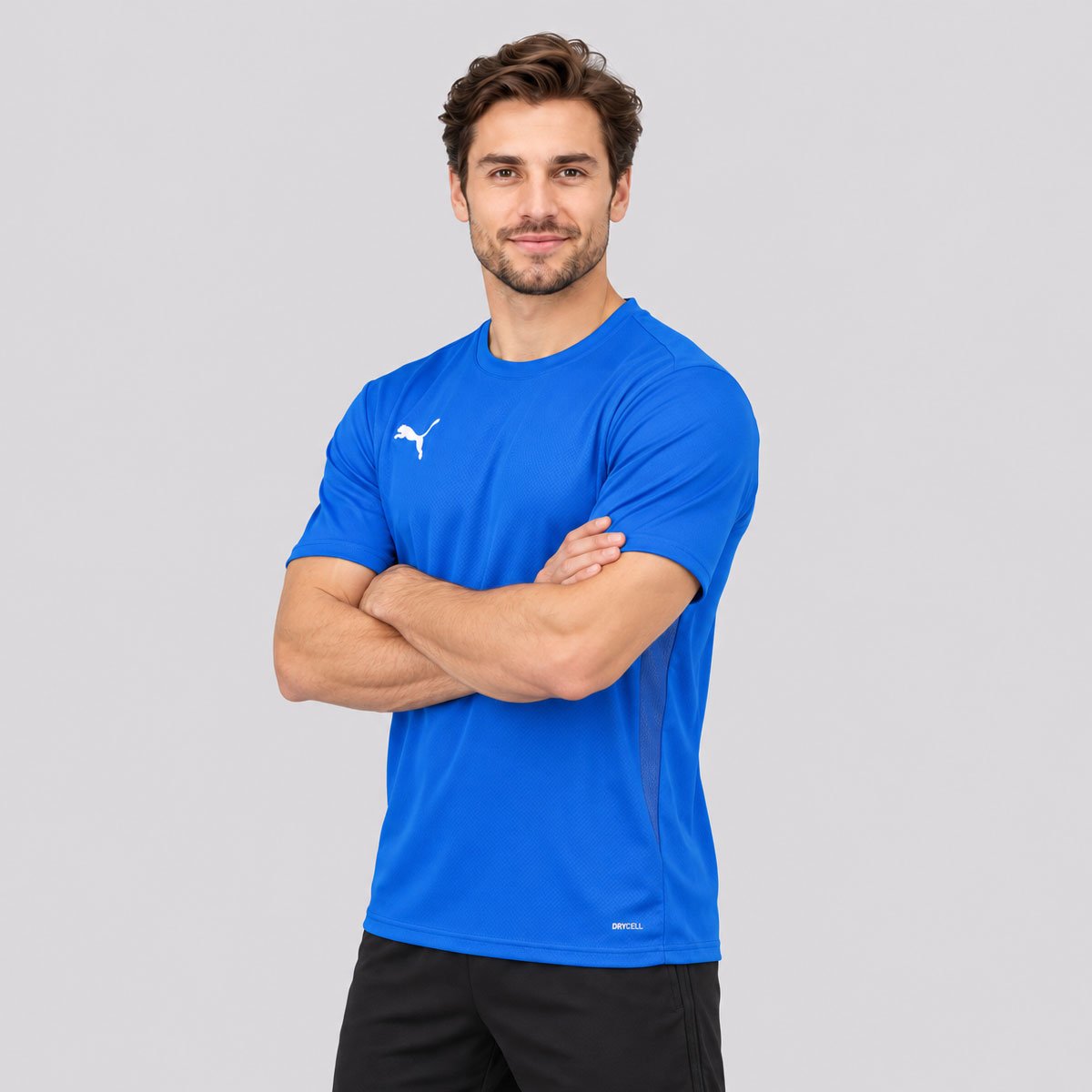 Camiseta Puma Team GOAL Azul Azul 2