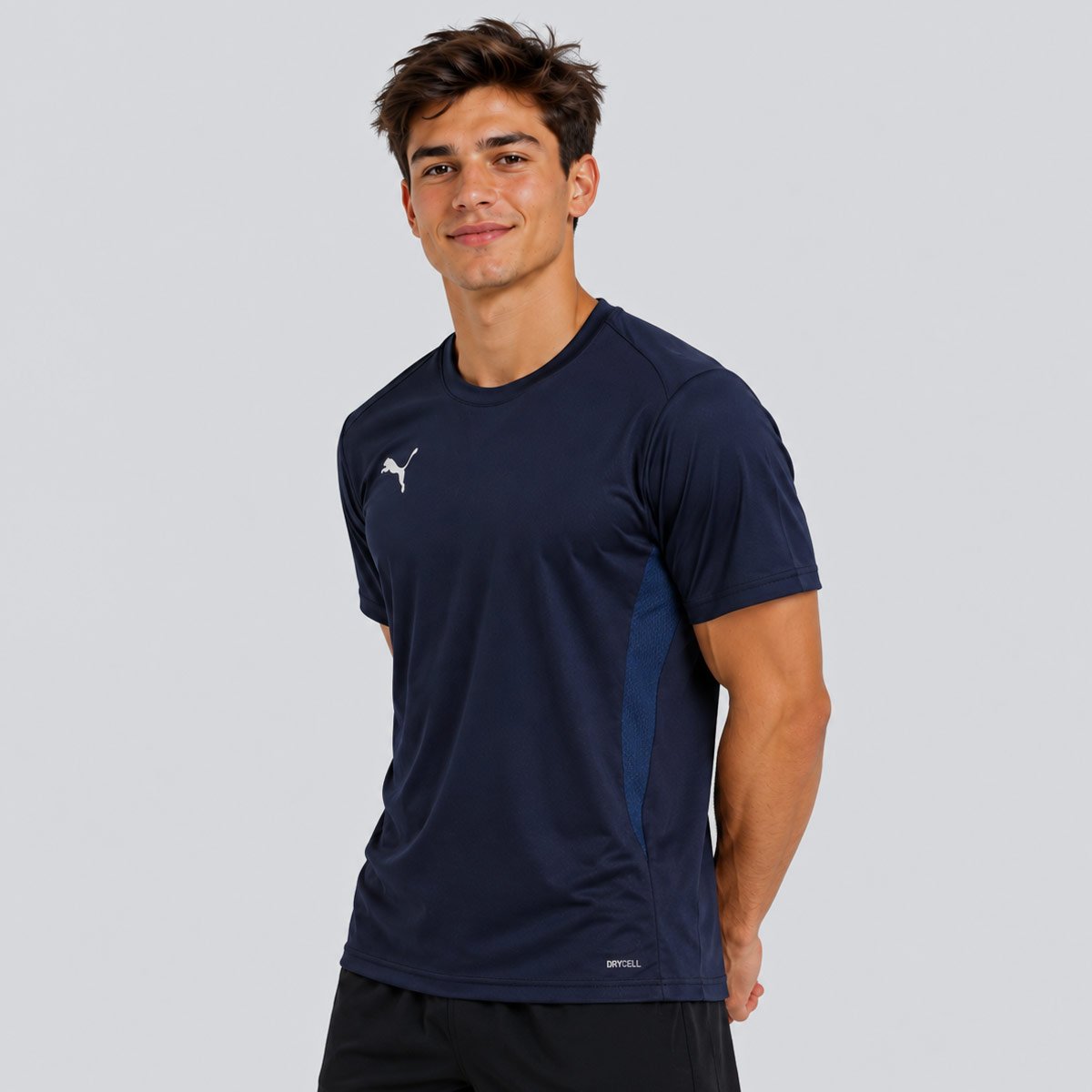 Camiseta Puma Team GOAL Marinho Azul 2