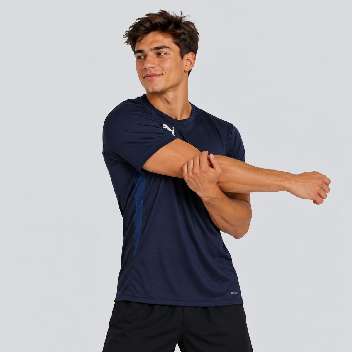 Camiseta Puma Team GOAL Marinho Azul 3