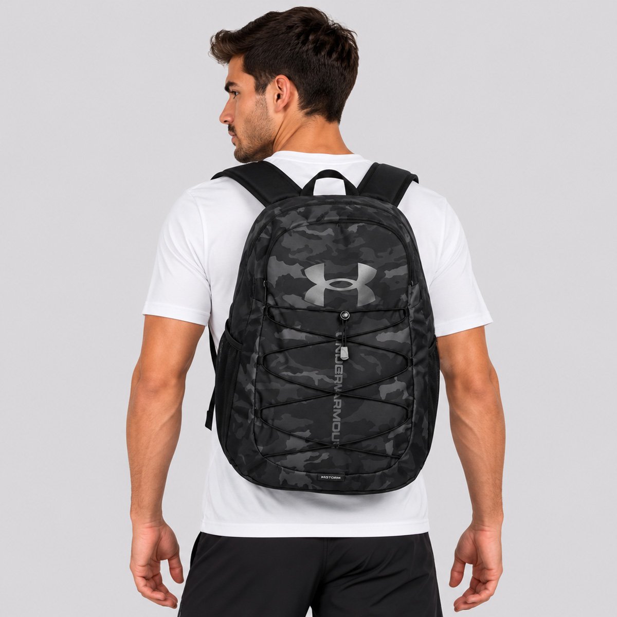 Mochila Under Armour Hustle Sport Backpack Preta