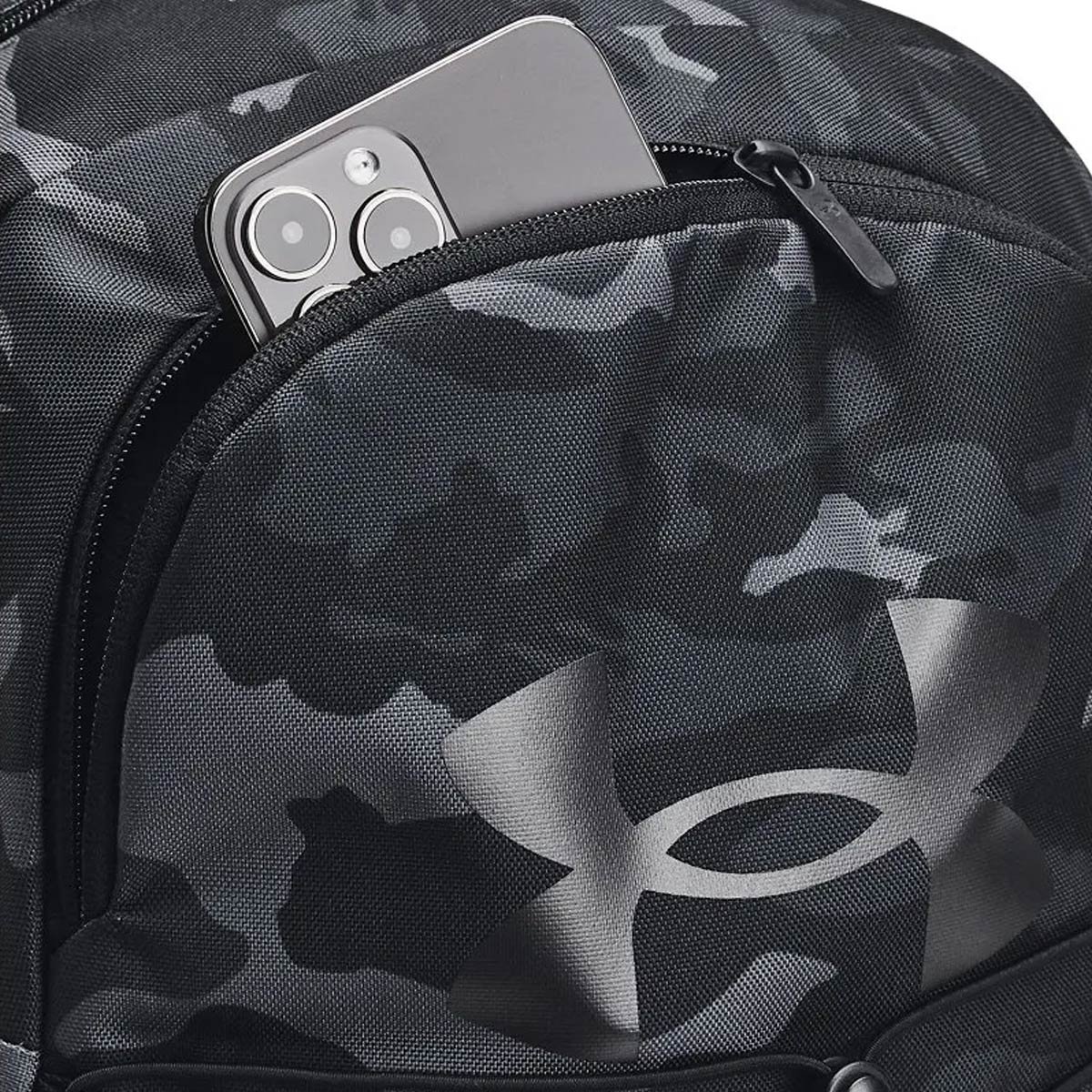 Mochila Under Armour Hustle Sport Backpack Preta Preto 5