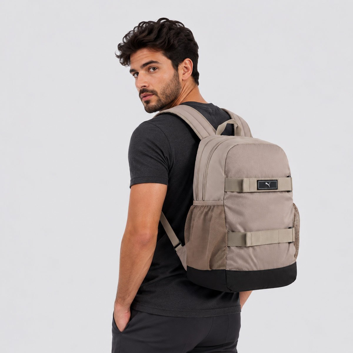 Mochila Puma Deck Backpack Cinza