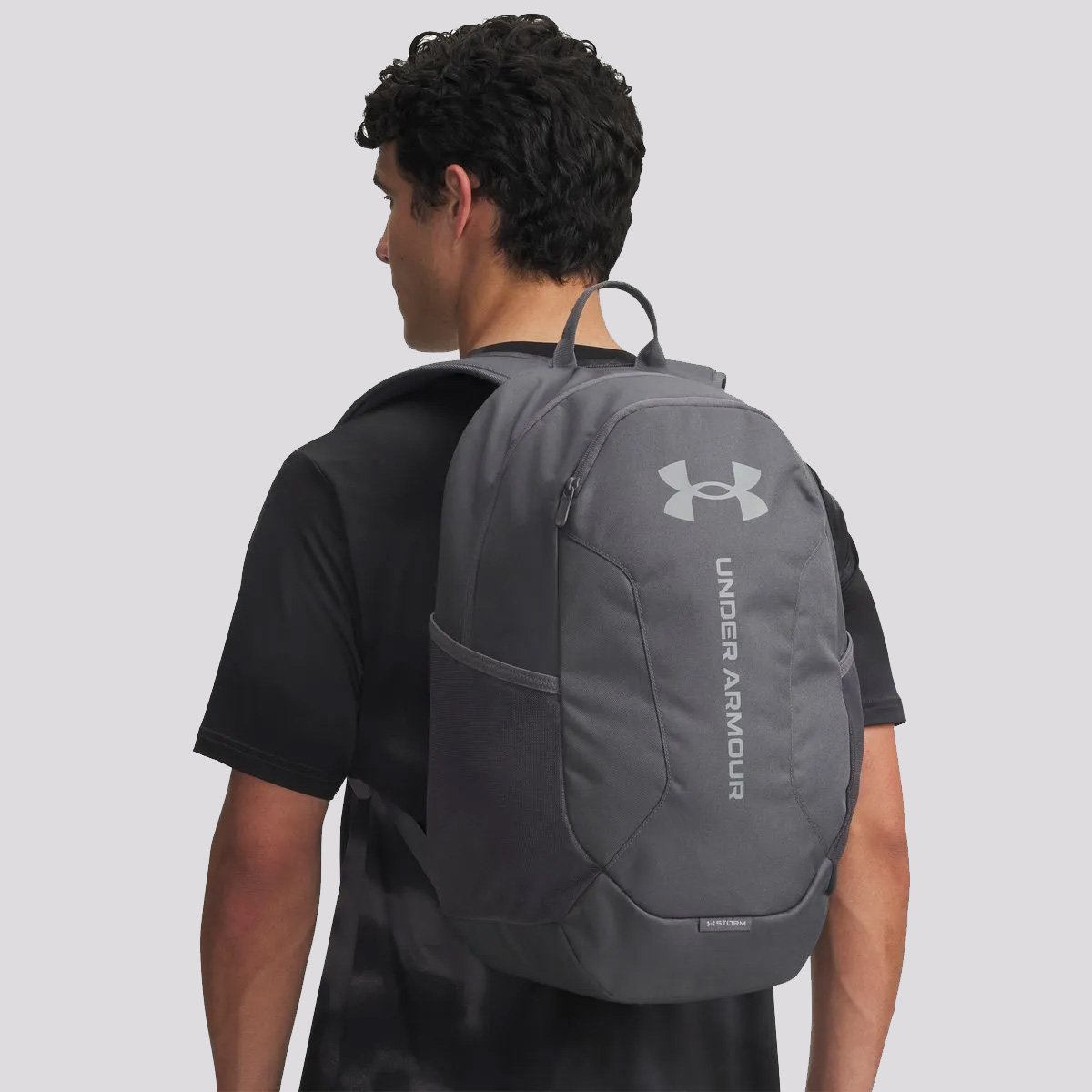 Mochila Under Armour Hustle Lite Backpack Cinza