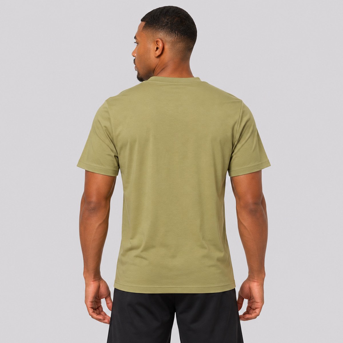 Camiseta Puma Ess 2 Color Logo Small No.1 Verde Verde 4