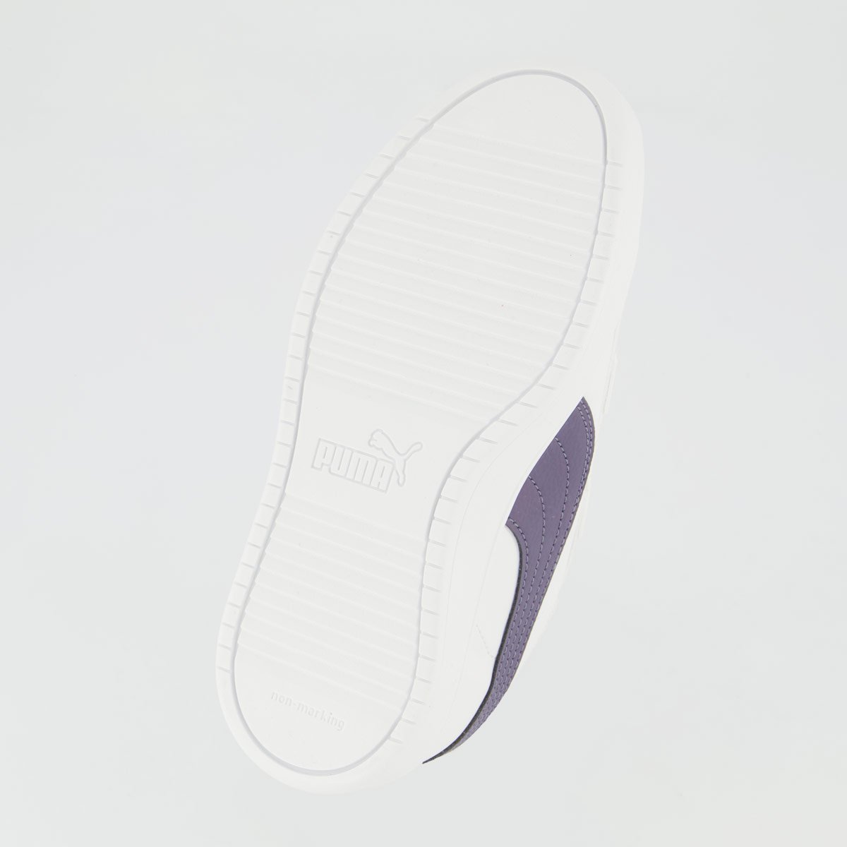 Tênis Puma Rickie Classic V Infantil Branco e Roxo Branco/Roxo 5