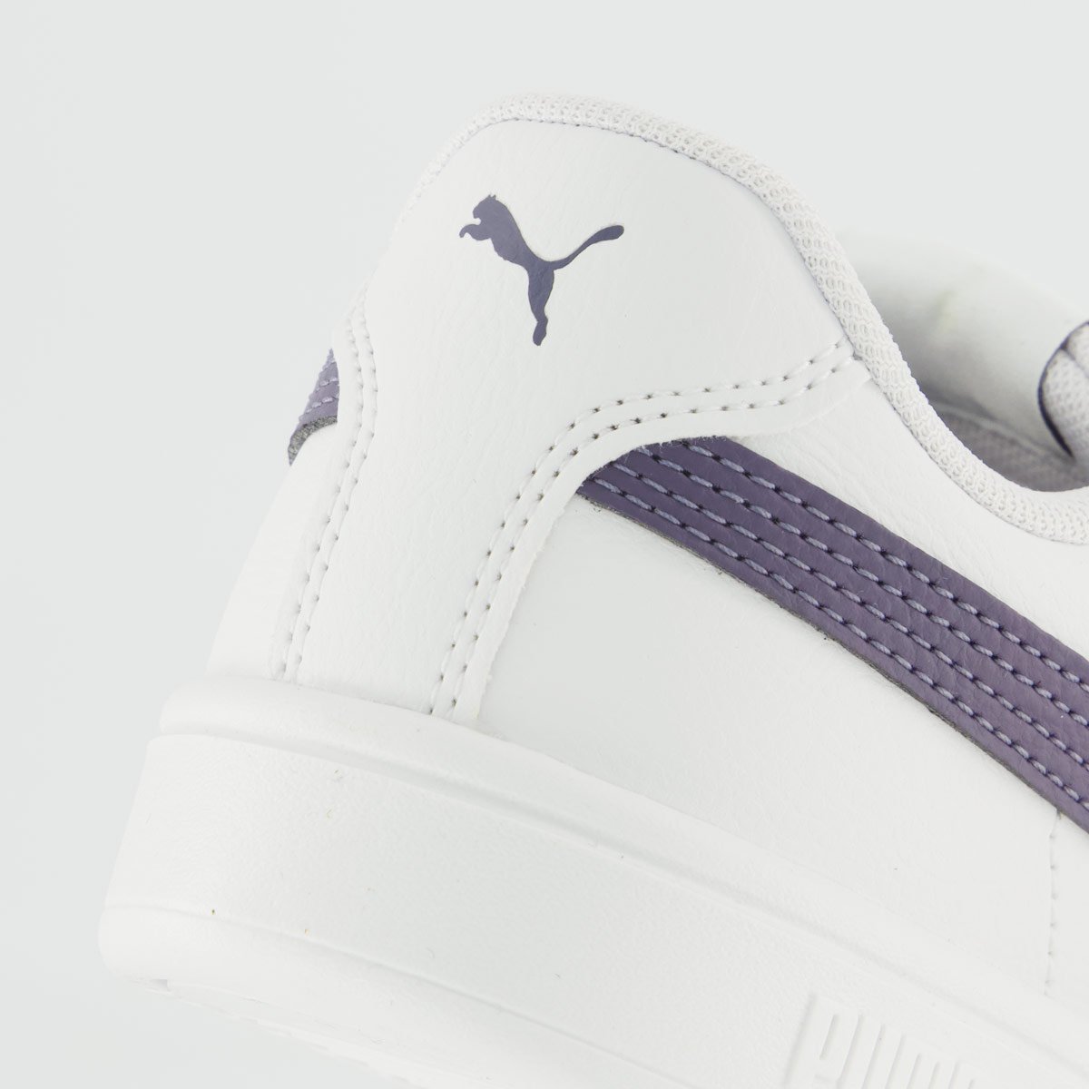 Tênis Puma Rickie Classic V Infantil Branco e Roxo Branco/Roxo 6