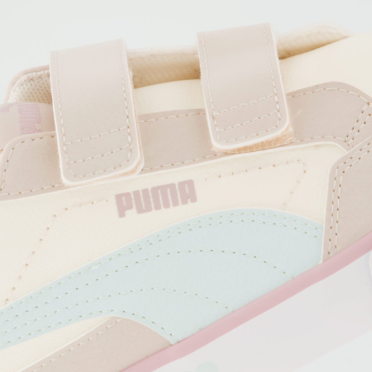 Tênis Puma Court Classic Vulc Kids V Infantil Bege Bege 7