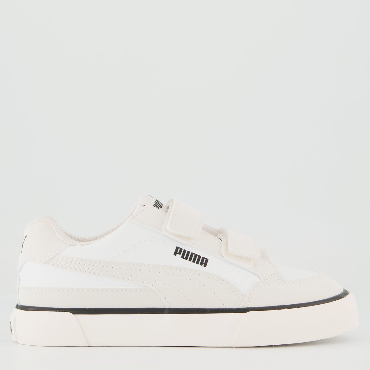 Tênis Puma Court Classic Vulc Kids V Infantil Branco