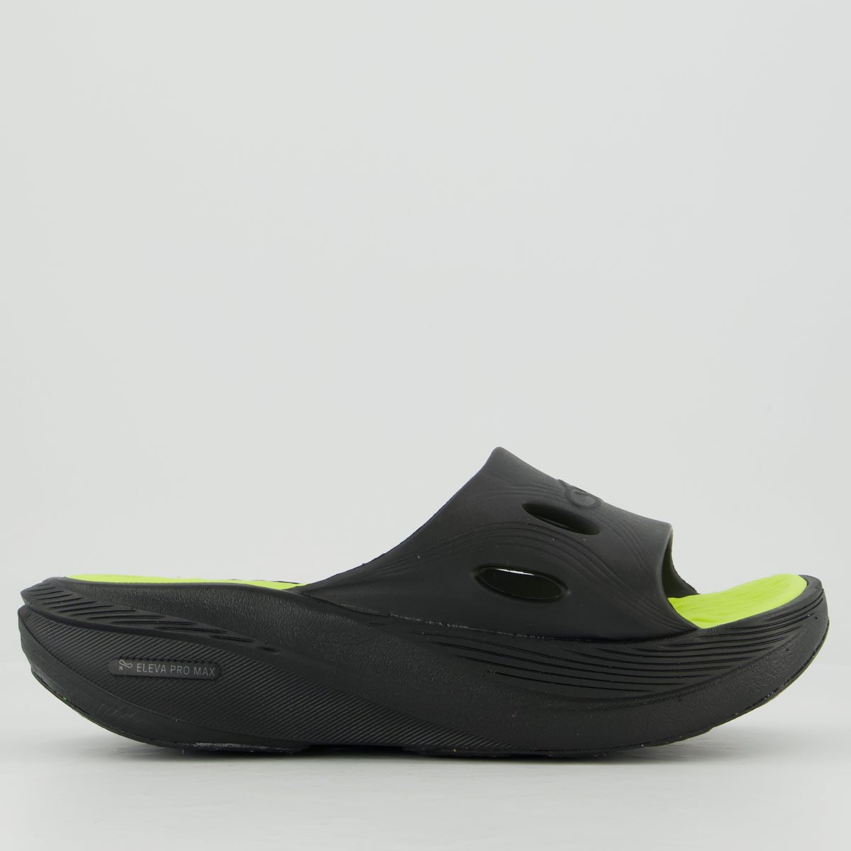 Chinelo Olympikus Pós Corre Feminino Verde e Preto Verde/Preto 2