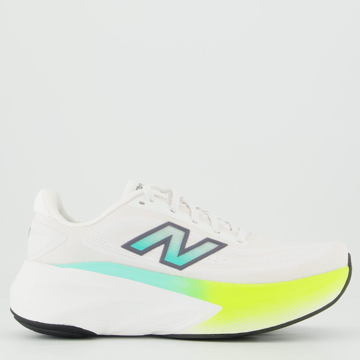 Tênis New Balance Fresh Foam X More V6 Feminino Branco e Verde