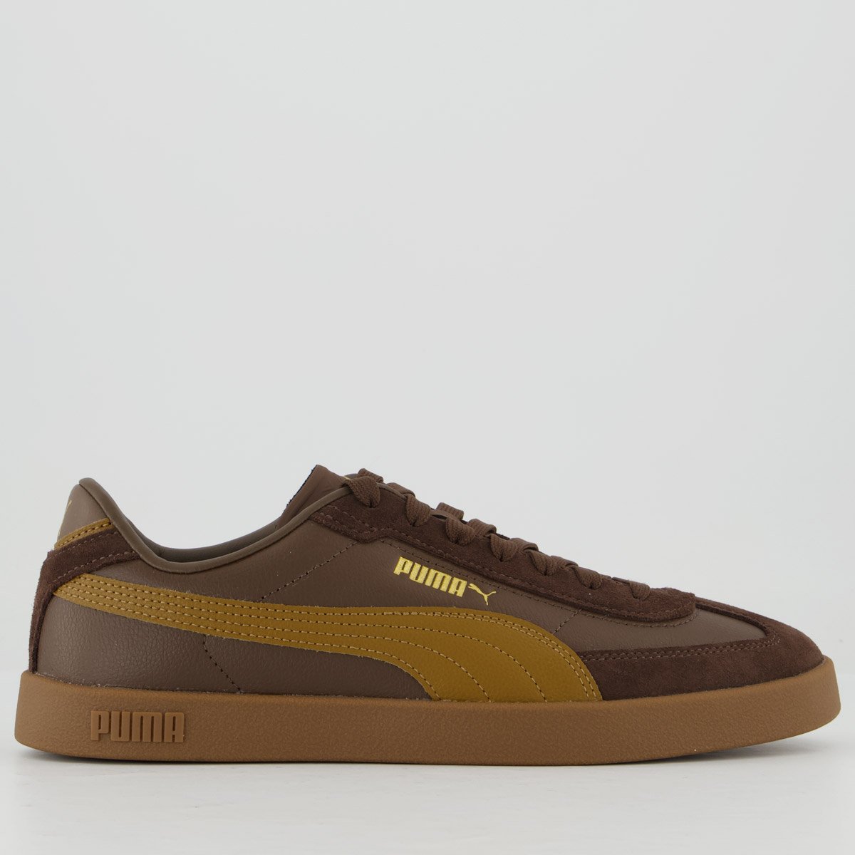 Tênis Puma Club II Era Marrom Escuro