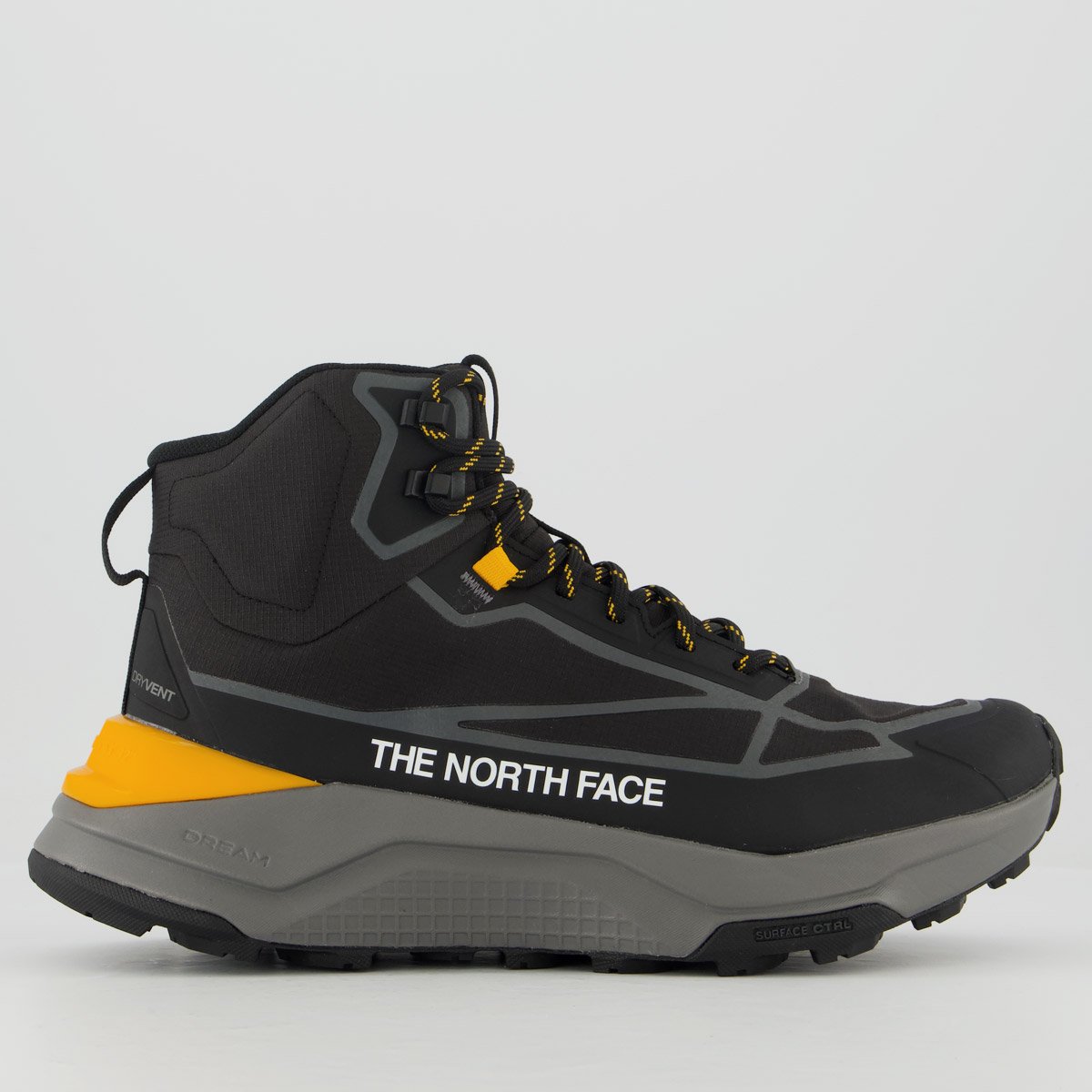 Bota The North Face Fastpack Mid WP Preta e Amarela Preto/Amarelo 3