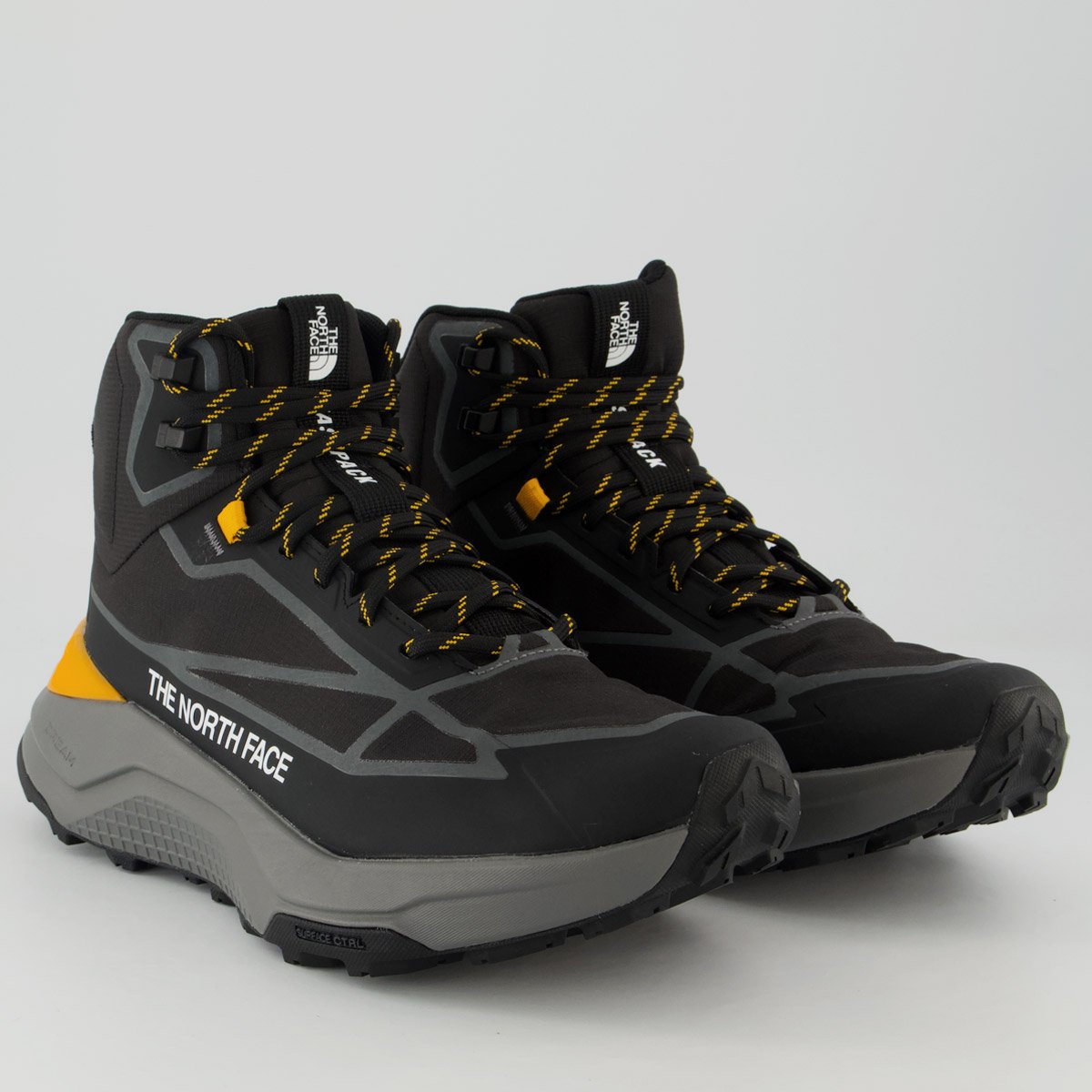 Bota The North Face Fastpack Mid WP Preta e Amarela Preto/Amarelo 4