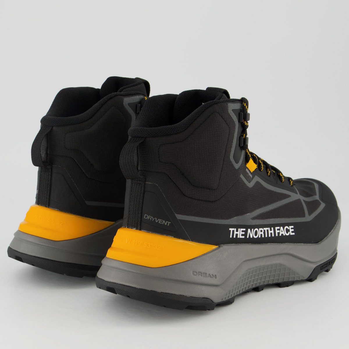 Bota The North Face Fastpack Mid WP Preta e Amarela Preto/Amarelo 5