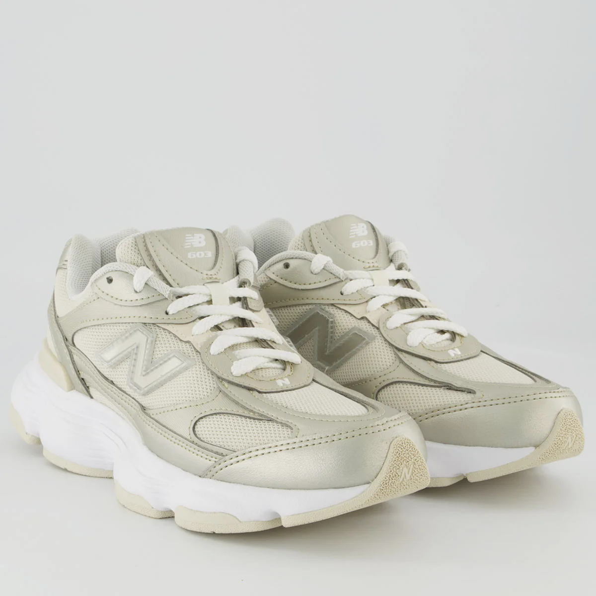 Tênis New Balance 603 Feminino Bege Bege 2