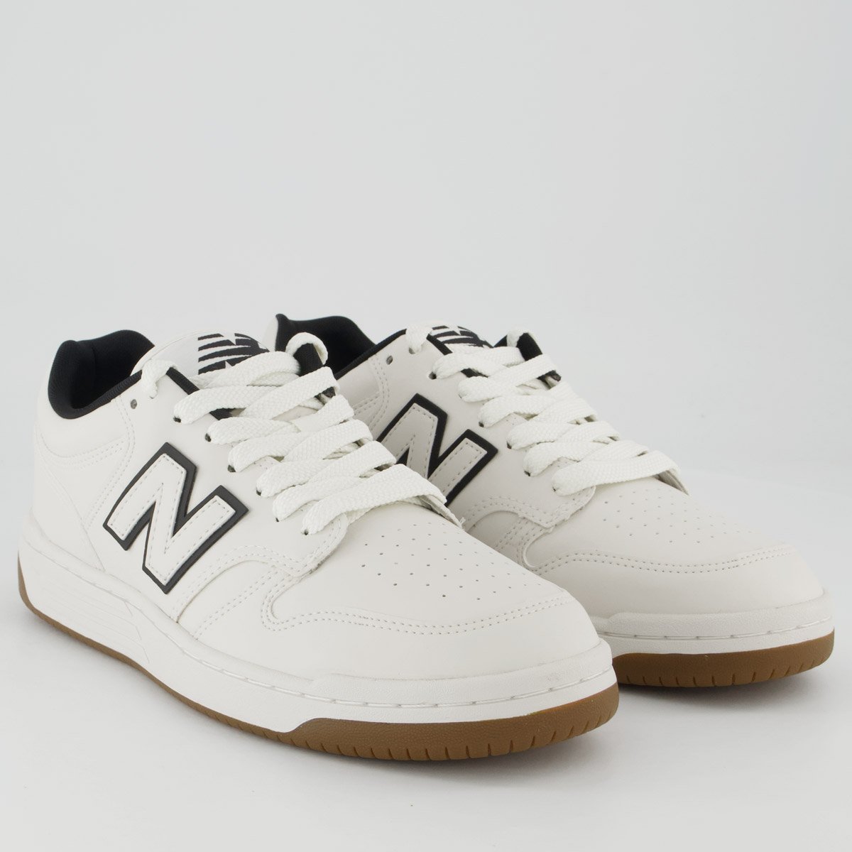 Tênis New Balance 480 Low I Branco Branco 2