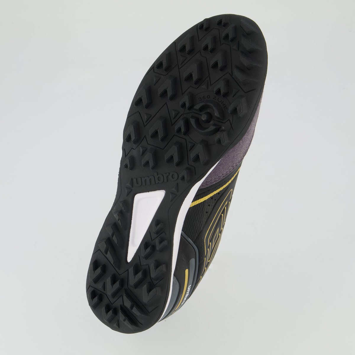 Chuteira Umbro Neo Comfort II Society Preto e Cinza Preto/Cinza 5