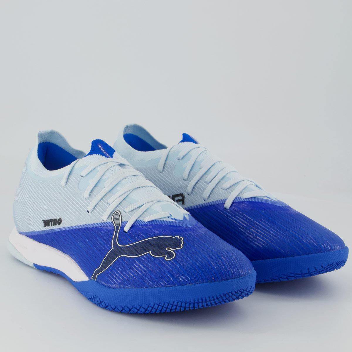 Chuteira Puma Ultra Nitro 7 Match Futsal Azul Azul 2
