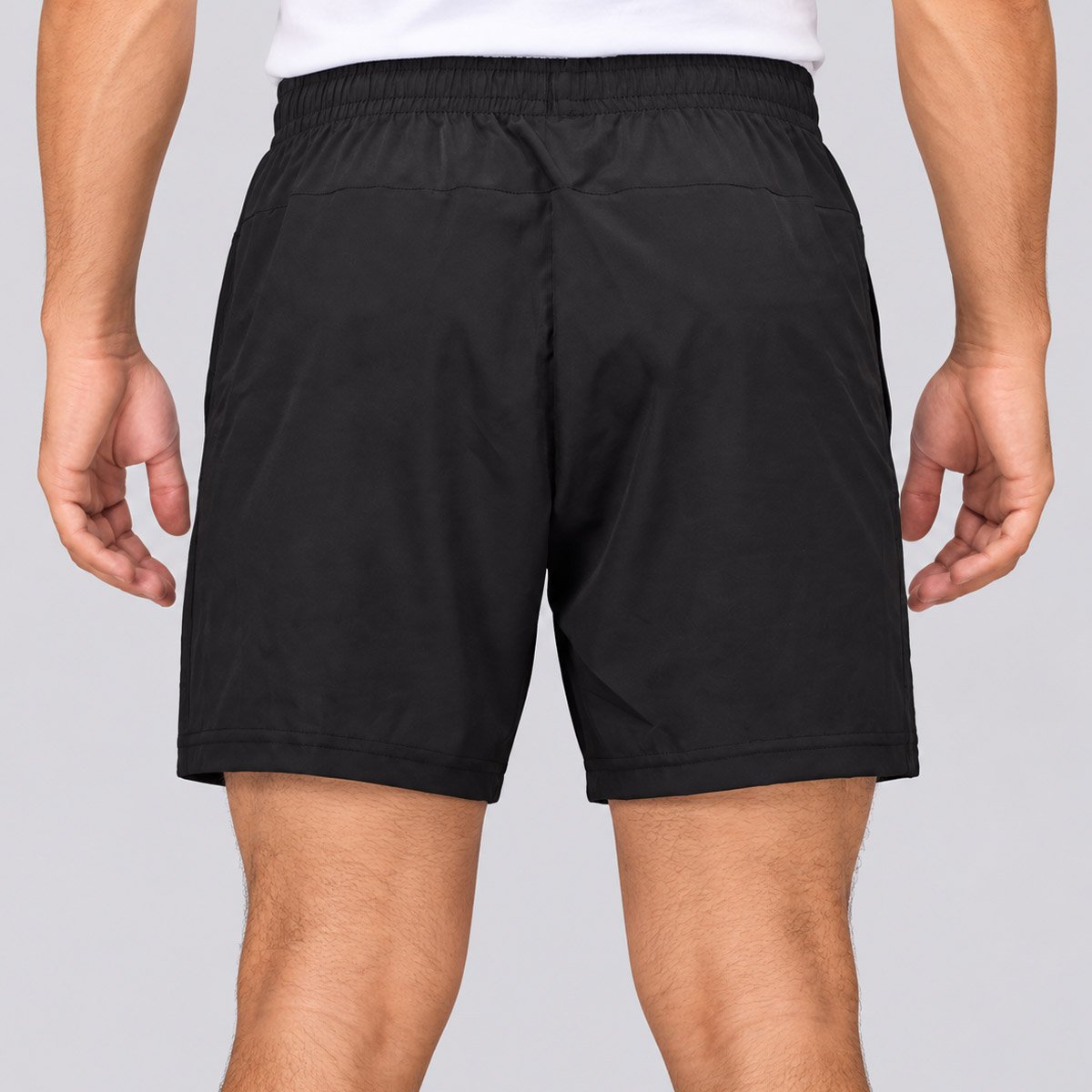 Shorts New Balance Sport Essentials Logo 5 Preto Preto 3