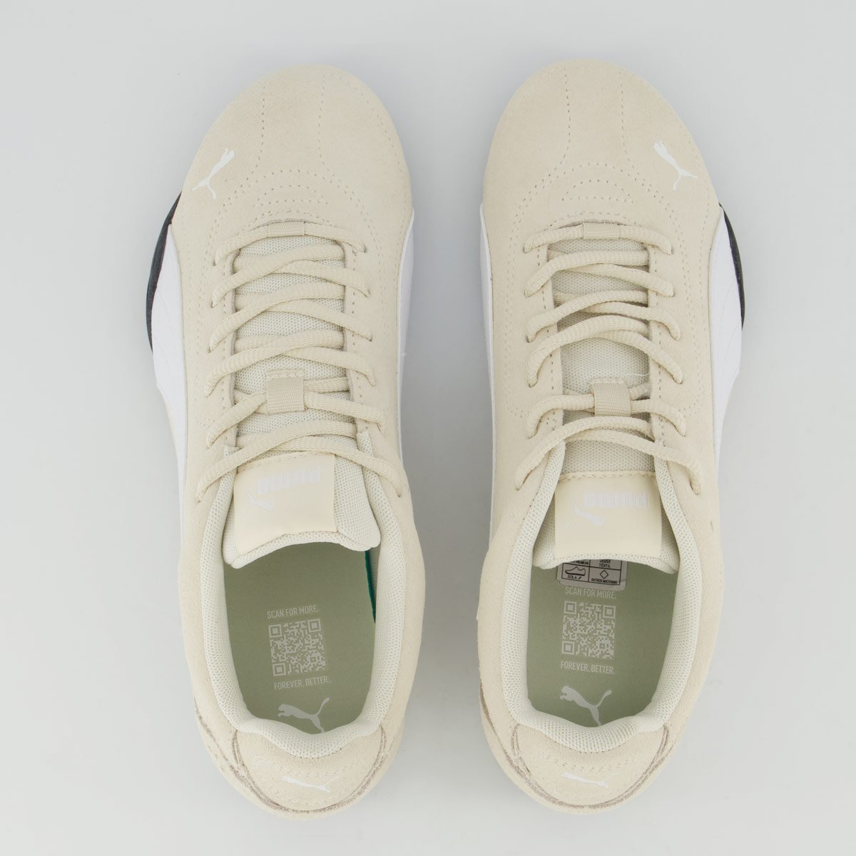 Tênis Puma Catch Sd Bdp Feminino Bege e Branco Bege/Branco 4