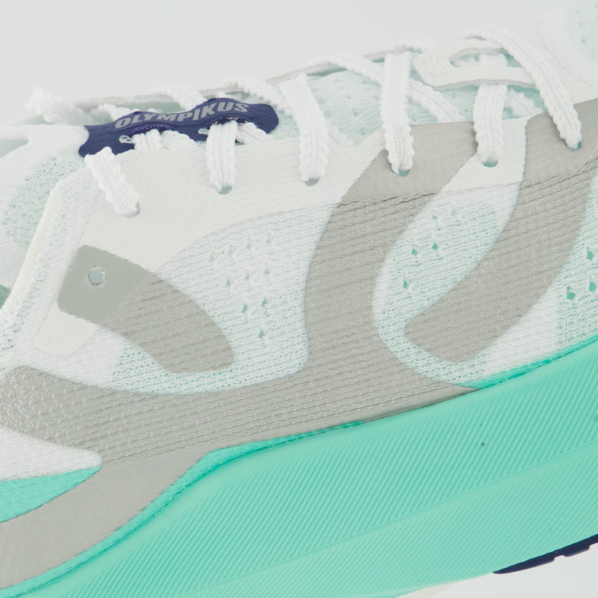 Tênis Olympikus Corre 5 Feminino Branco e Verde Branco/Verde 3