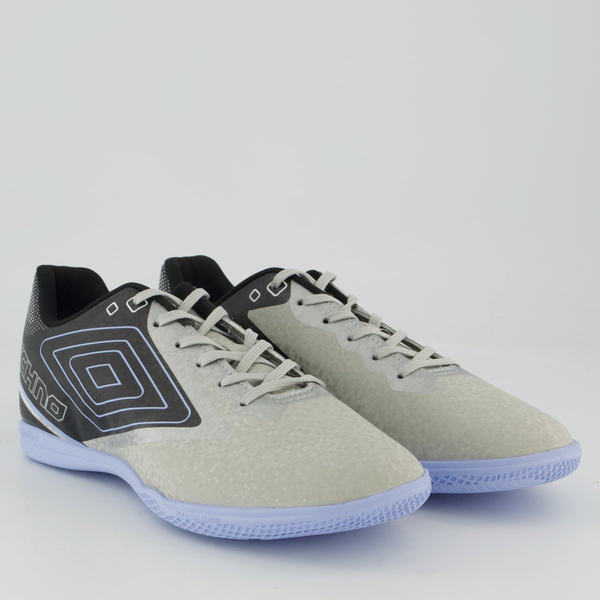Chuteira Umbro Techno II Futsal Cinza e Preta Cinza/Preto 2