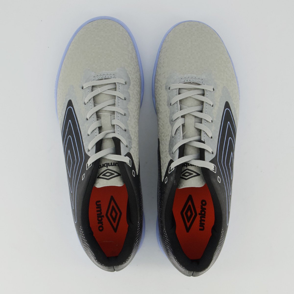 Chuteira Umbro Techno II Futsal Cinza e Preta Cinza/Preto 4
