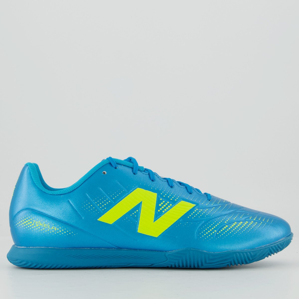 Chuteira New Balance Tekela Club ID Futsal Azul e Verde Azul/Verde 8