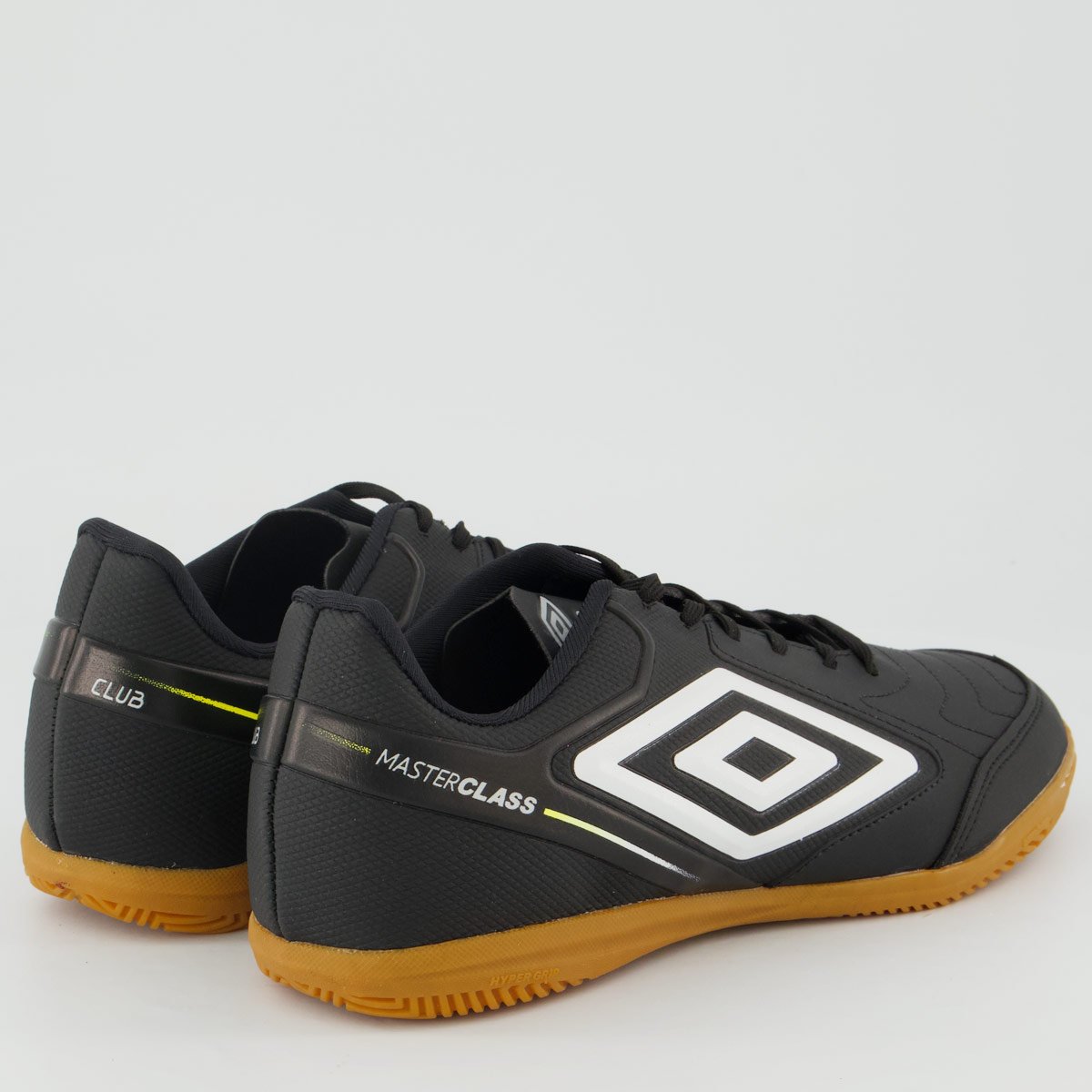 Chuteira Umbro Master Class Club Futsal Preta Preto 3