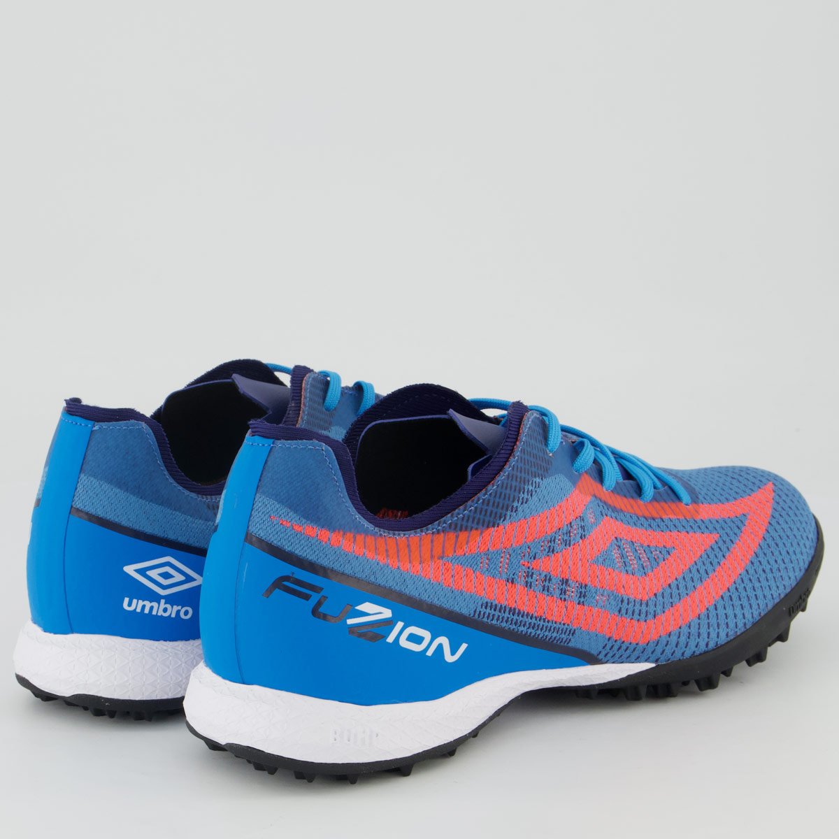 Chuteira Umbro Fuzion II Society Azul e Rosa Azul/Rosa 3