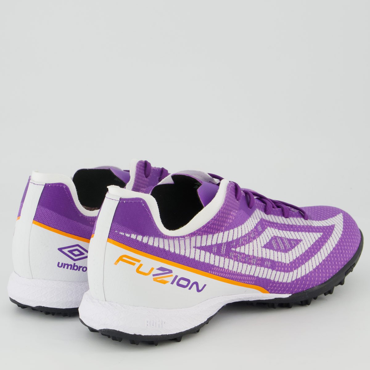 Chuteira Umbro Fuzion II Society Roxa e Branca Roxo/Branco 3