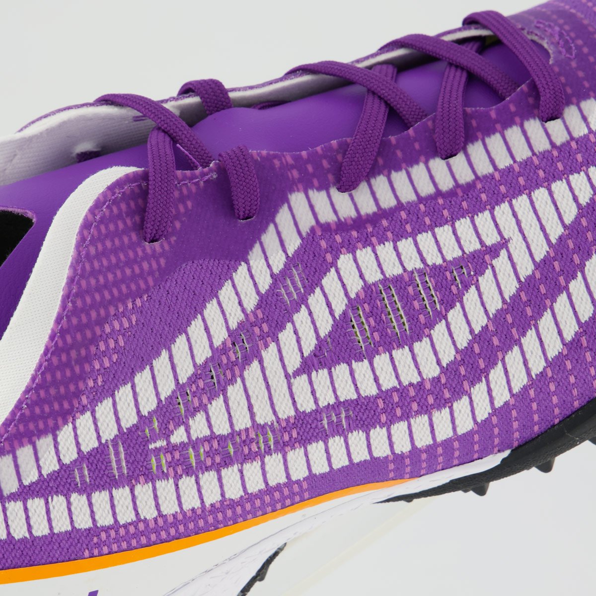 Chuteira Umbro Fuzion II Society Roxa e Branca Roxo/Branco 7