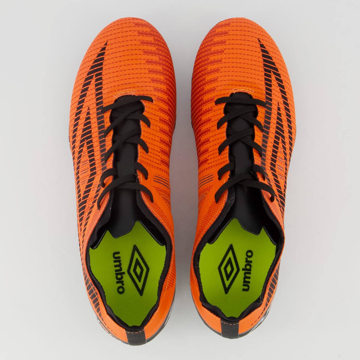 Chuteira Umbro Fuzion II Campo Vermelha e Preta Vermelho/Preto 4