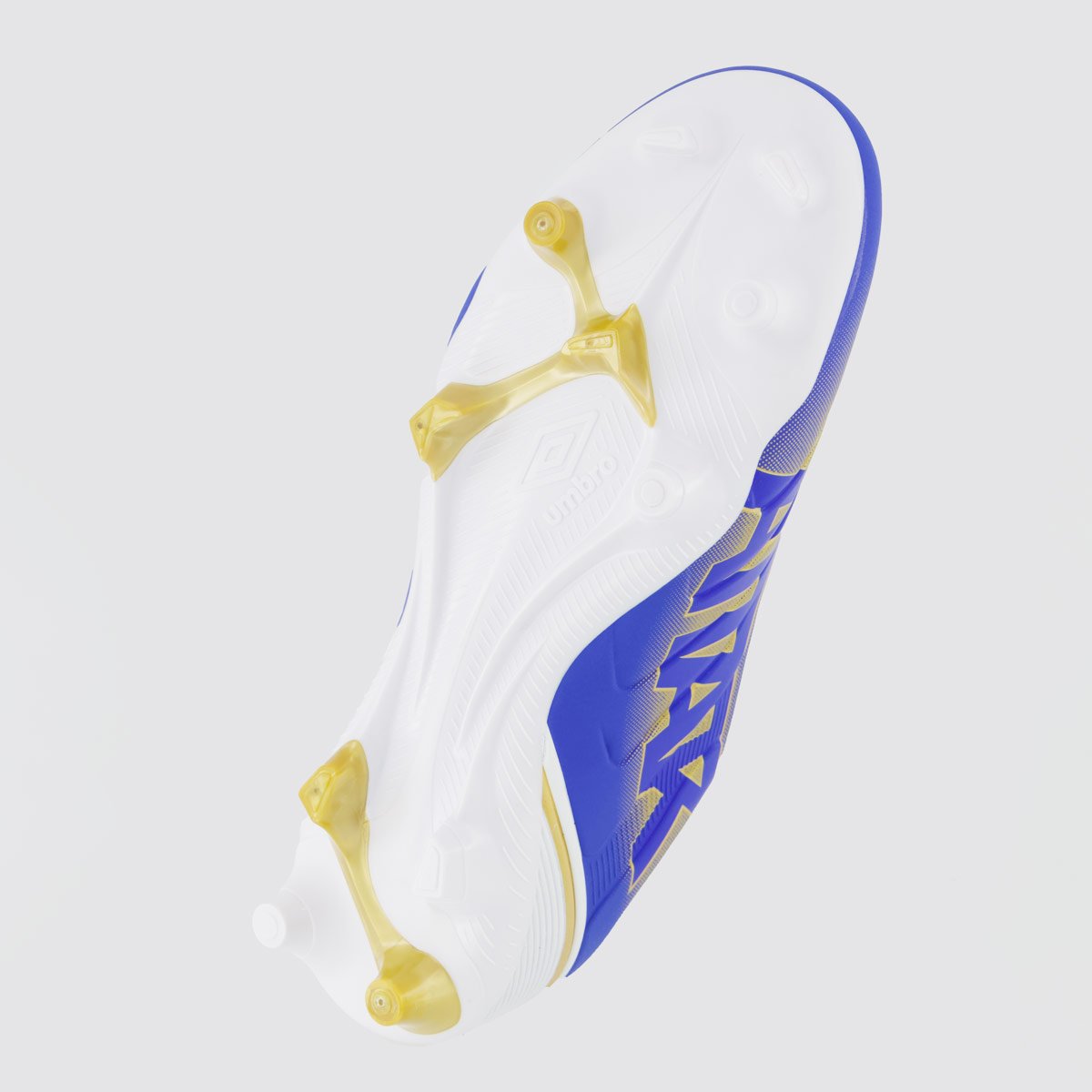 Chuteira Umbro Attak III Campo Azul e Branco Azul/Branco 5