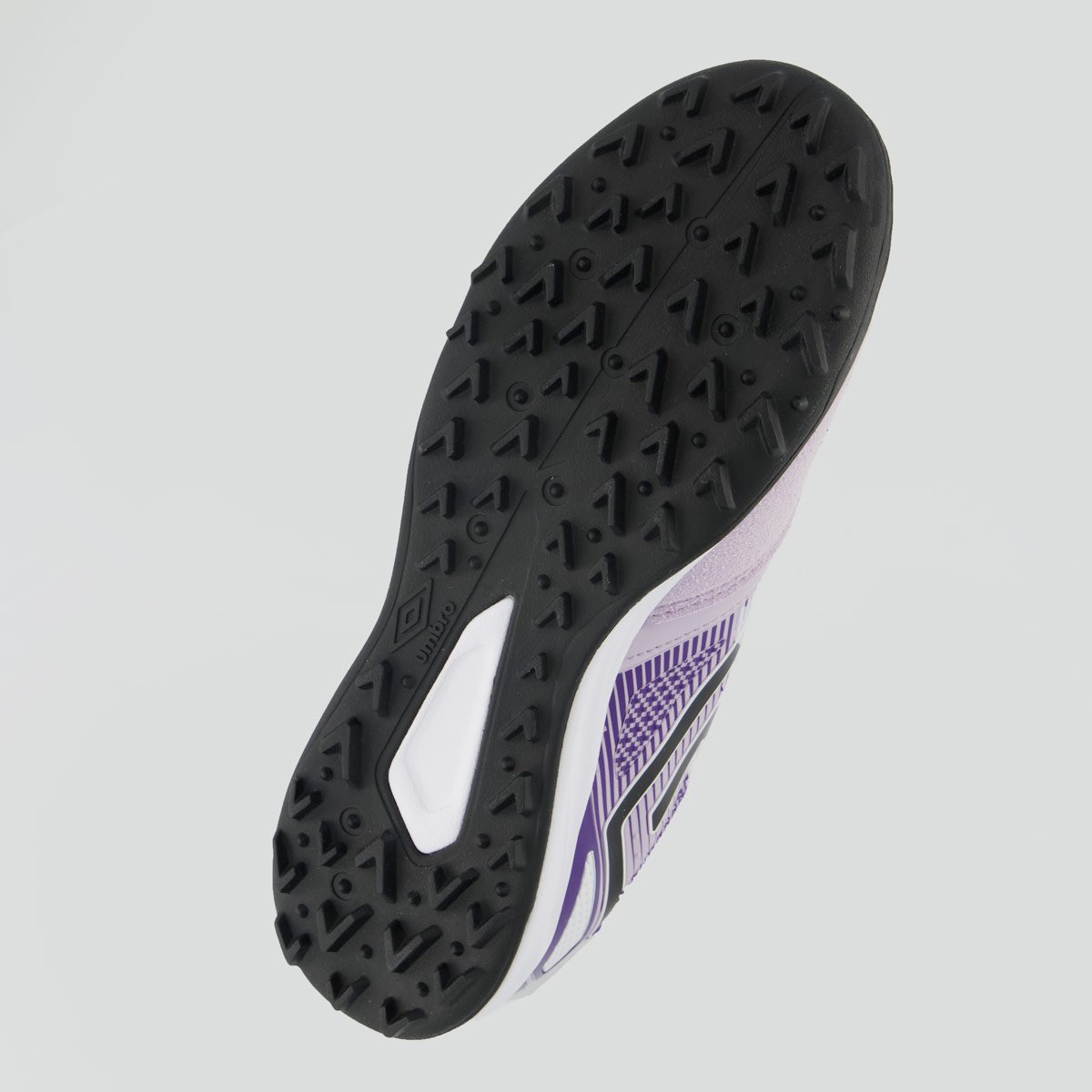 Chuteira Umbro Pro 5 Bump Club II Society Lilás e Preta Lilás/Preto 5