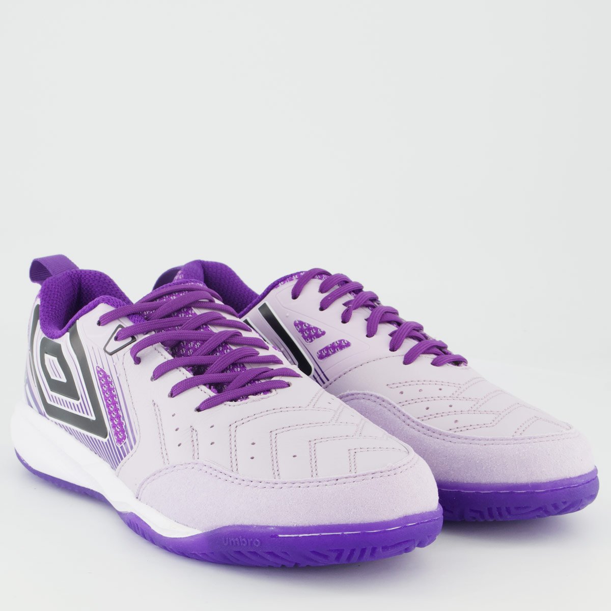 Chuteira Umbro Pro 5 Bump II Futsal Lilás e Preta Lilás/Preto 2