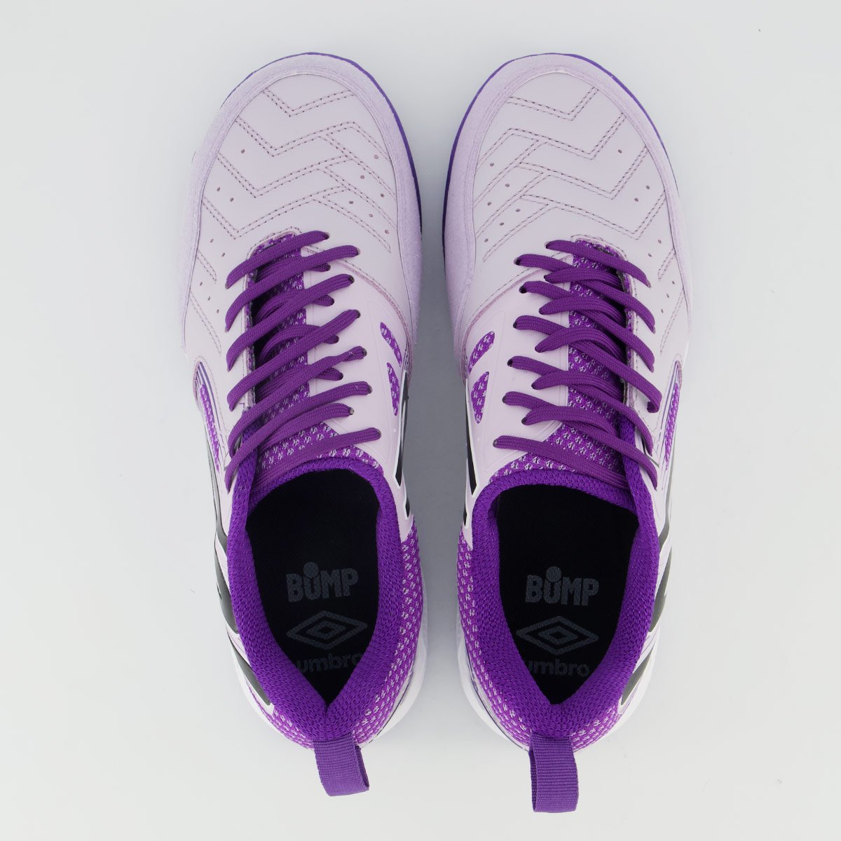 Chuteira Umbro Pro 5 Bump II Futsal Lilás e Preta Lilás/Preto 4